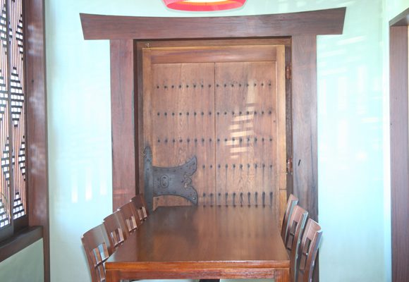 Koi Japanese recycled timber wall interior doors