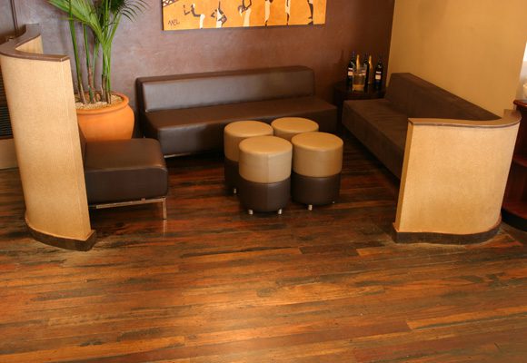 Meat Wine Co Darling Harbour timber floorboards