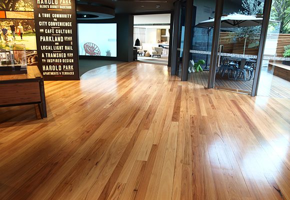 Mirvac Ironwood Recycled Timber floorboards interior
