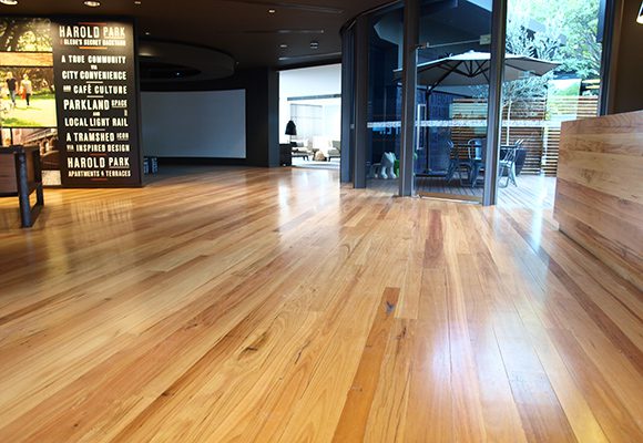 Mirvac Ironwood Recycled Timber floorboards
