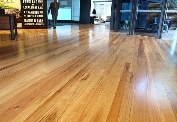 Mirvac Ironwood Recycled Timber floorboards