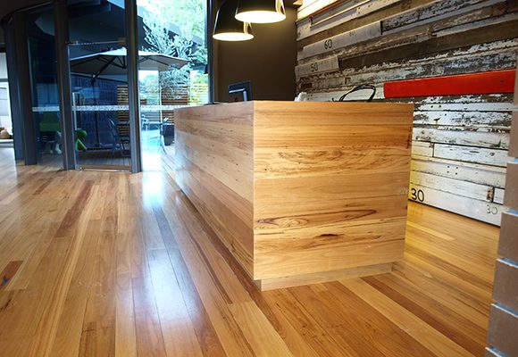 Mirvac Ironwood Recycled Timber desk