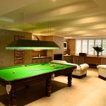 Mosman residence pool table room