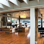 Mosman residence living room area wooden flooring