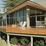 Mosman residence outside wooden decking
