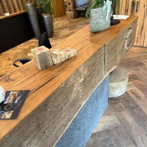Recycled European Oak Posts and Flooring