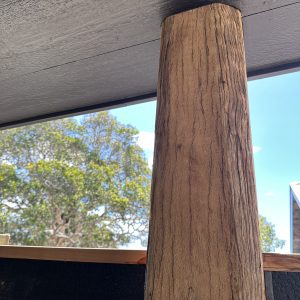 Heritage Recycled Wood posts at Ironwood Australia